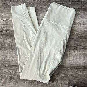 Cream lululemon Leggings